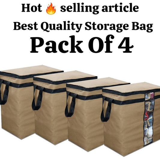 4 Pcs Best Quality Storage Bags